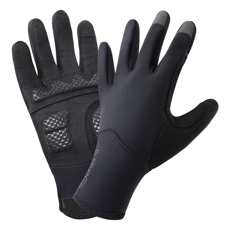 Windproof Fleece SI-1 Gloves Wind Language-Black