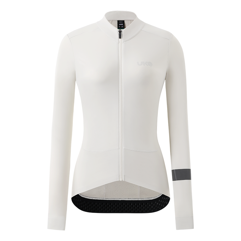 Women's Thermal Cycling Jacket CL-1 Chasing Dreams-Milk White