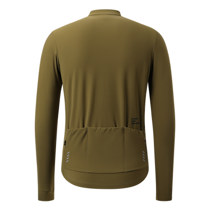 Men's Training Thermal Cycling Jacket Ocean-Moss Green