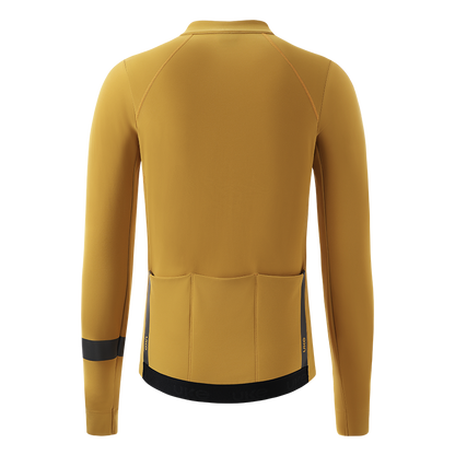 Men's Thermal Cycling Jersey CL-1 Shadow Chaser-Glauco Yellow