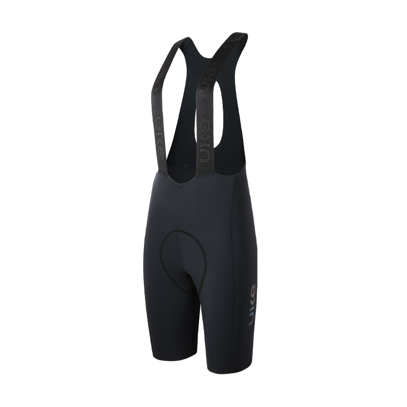 Women's Seamless Bib Shorts SI-1 Nimble-Black