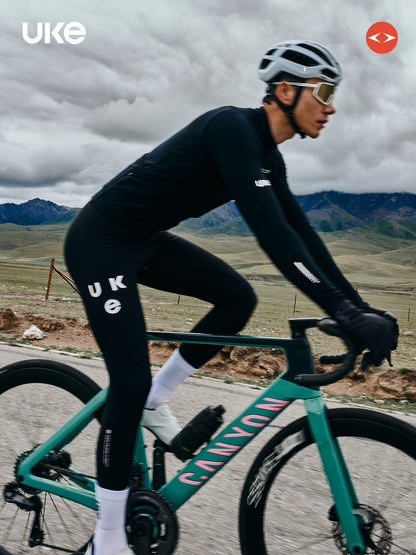 Men's Autumn/Winter Windproof Thermal Bib Tights CP925