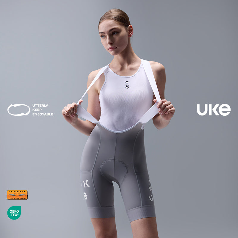 Women's Road Storage Bib Shorts RPC400-Silver moon