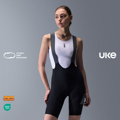 Women's 200-Density EIT Road Bib Shorts RP500-Black