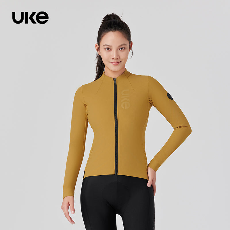 Women's Thermal Cycling Jacket PR-1 Fuguang-Glauco Yellow