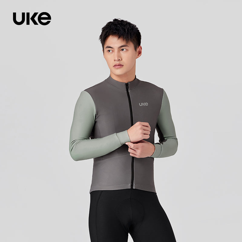 Men's Thermal LS Jersey CL-1 Wind Wing-Flower Coffee