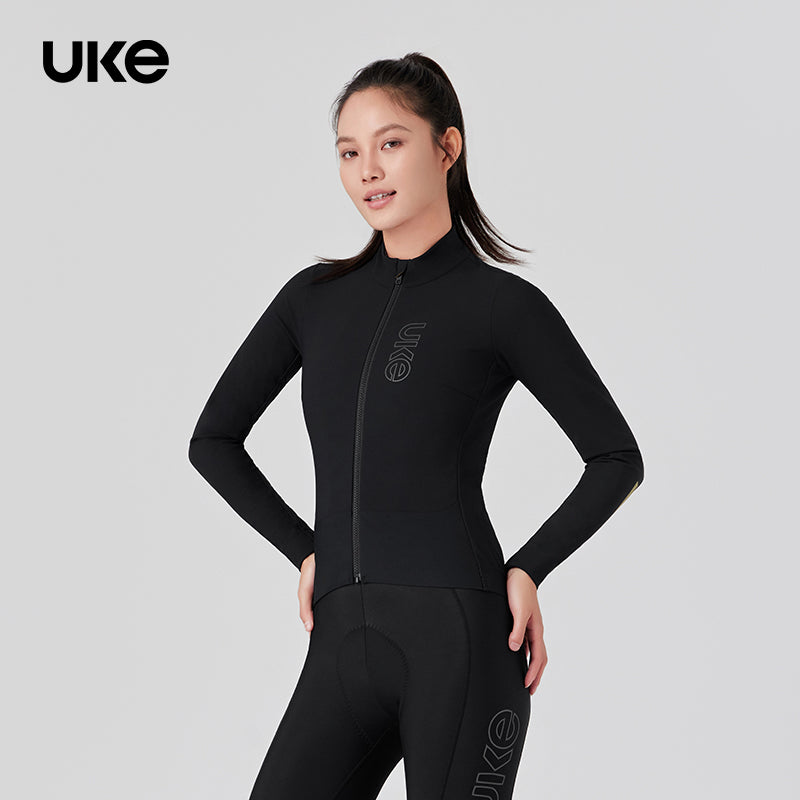 Women's Windproof Thermal Cycling Jacket PR-1 Star Orbit-Black