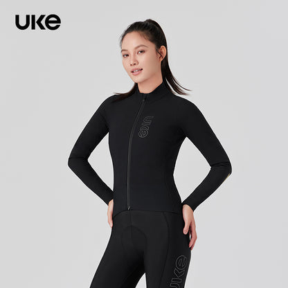 Women's Windproof Thermal Cycling Jacket PR-1 Star Orbit-Black