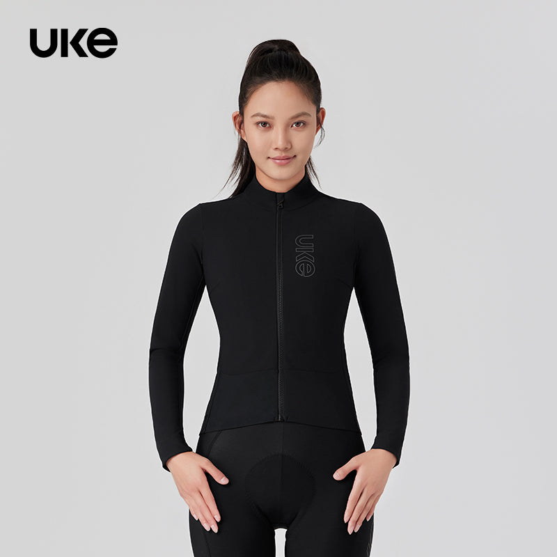 Women's Windproof Thermal Cycling Jacket PR-1 Star Orbit-Black