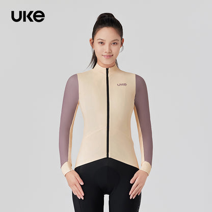 Women's Thermal LS Jersey CL-1 Misty And Diffuse-Yellowish Purple