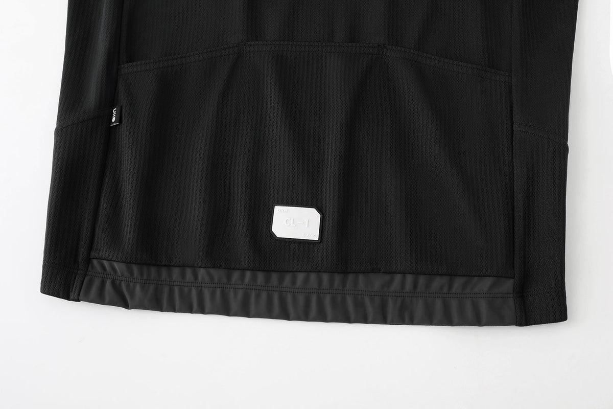 Men's Windproof Thermal Cycling Jacket CL-1 Speed Shadow-Grey Black