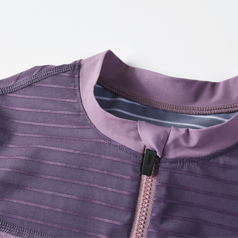 Women's Short Jersey Road  RP600-Deep plum purple