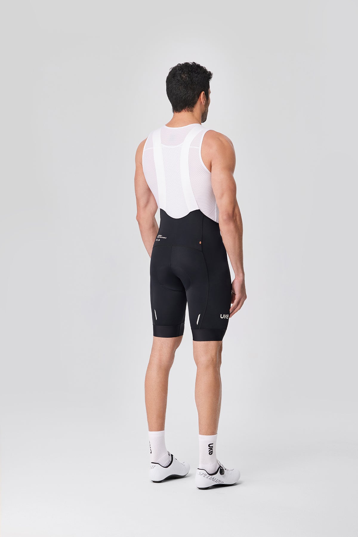 Men's Bib Shorts Eit cushion Xiangshi -Black