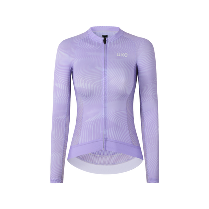 Women's LS Jersey Qixing-Light purple