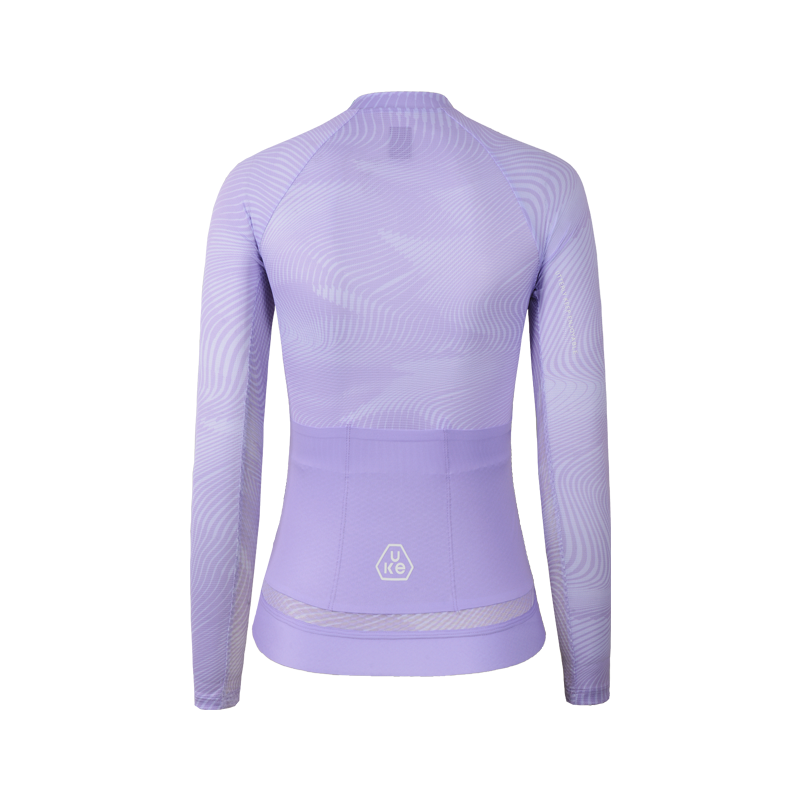 Women's LS Jersey Qixing-Light purple