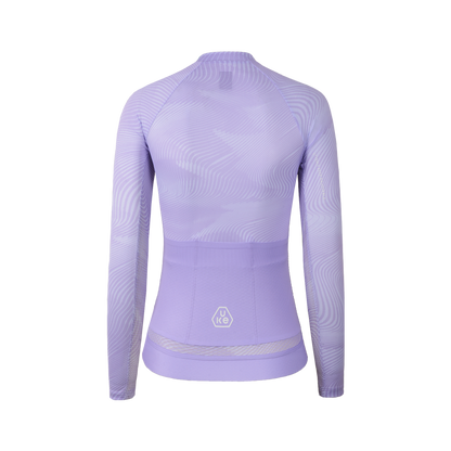 Women's LS Jersey Qixing-Light purple