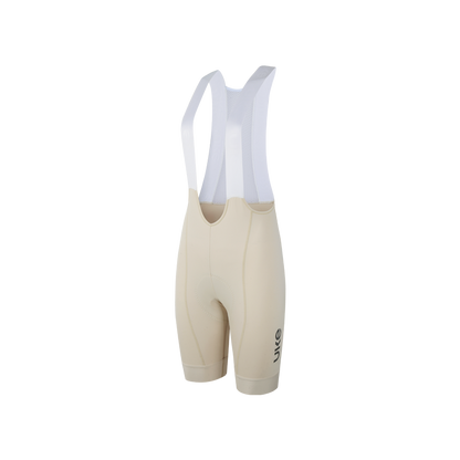 Women's Bib Shorts Eit cushion Yunling-Ivory