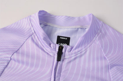Women's LS Jersey Qixing-Light purple