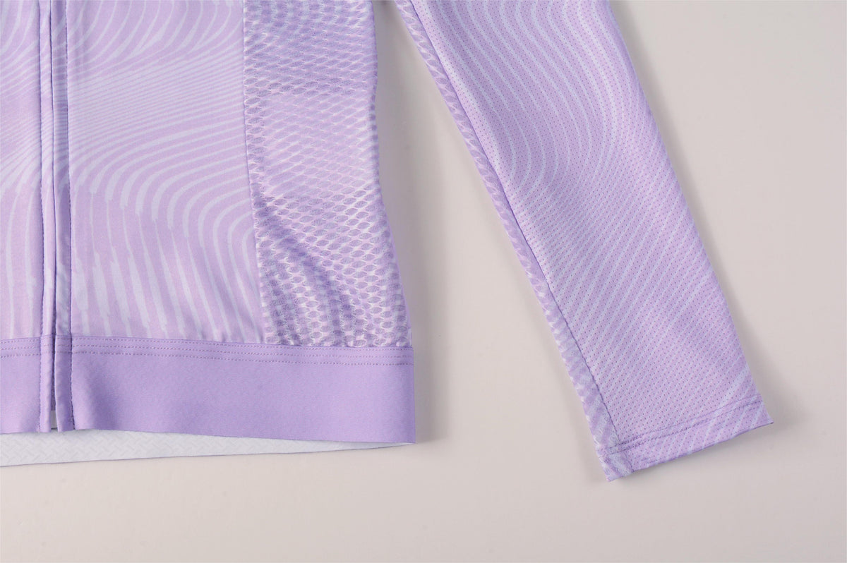 Women's LS Jersey Qixing-Light purple