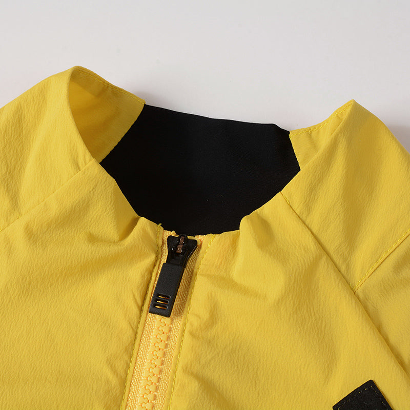 Men's Cycling Gilet CL-1 Yixing-Bergamot Yellow
