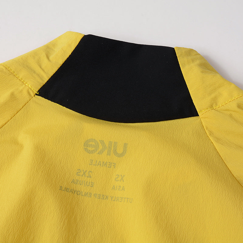 Women's  Cycling Gilet CL-1 WindNight-Bergamot Yellow