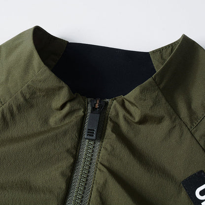 Women's  Cycling Gilet CL-1 WindNight-Olive Green
