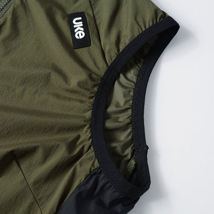 Women's  Cycling Gilet CL-1 WindNight-Olive Green