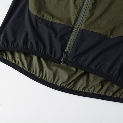 Women's  Cycling Gilet CL-1 WindNight-Olive Green