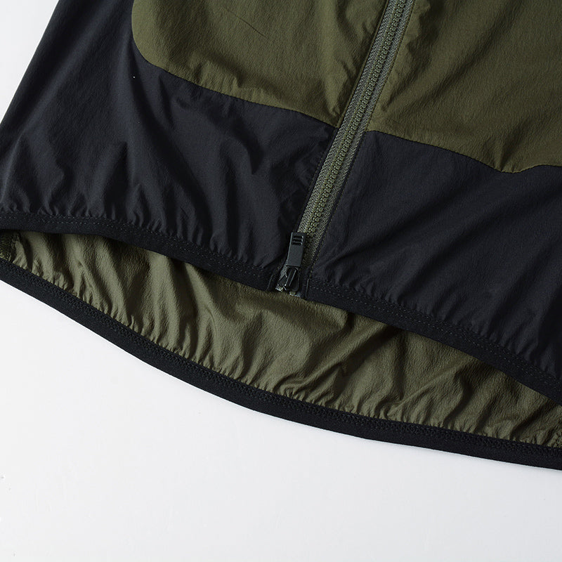 Women's  Cycling Gilet CL-1 WindNight-Olive Green