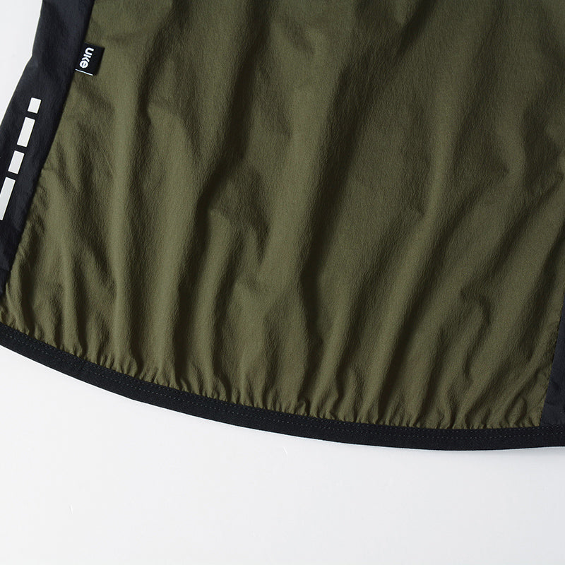 Women's  Cycling Gilet CL-1 WindNight-Olive Green