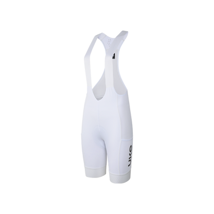 Women's Cargo Bib Shorts Yun Lan-White