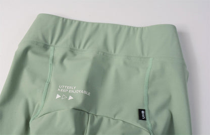 Women's Seamless Shorts CL-1 Astonishing Goose-Sage green