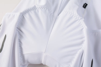 Women's Cargo Bib Shorts Yun Lan-White