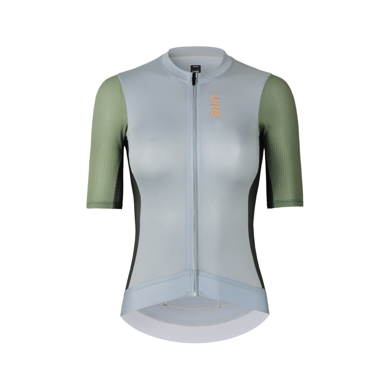 Women's Jersey SI-1 Moving clouds-Light grayish green