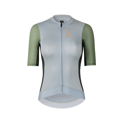 Women's Jersey SI-1 Moving clouds-Light grayish green