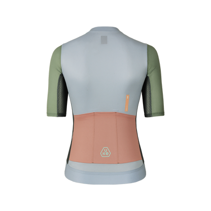 Women's Jersey SI-1 Moving clouds-Light grayish green