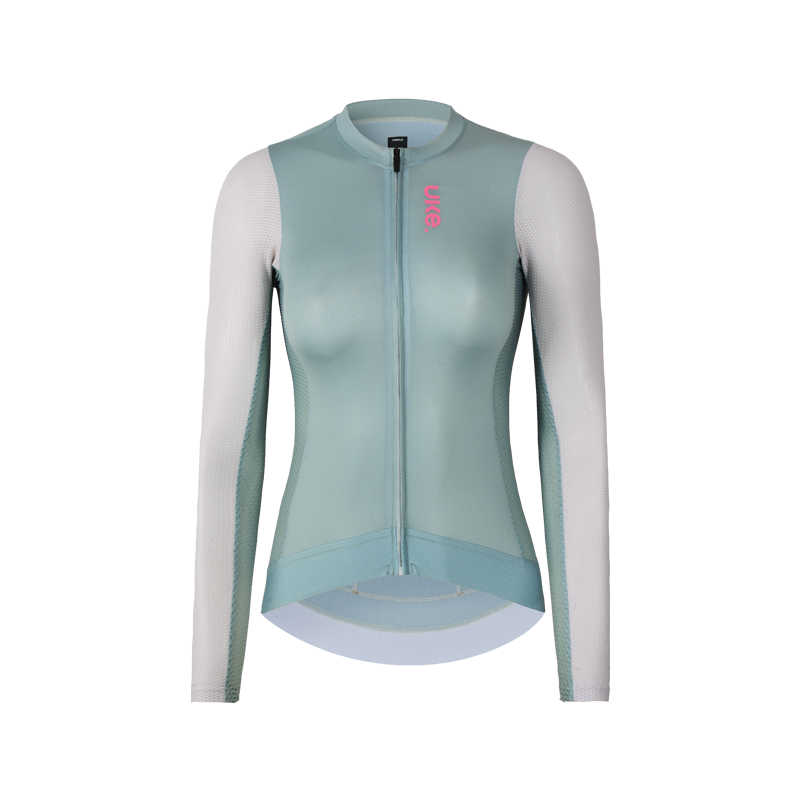 Women's LS Jersey SI-1 Floating scenery-Sage green
