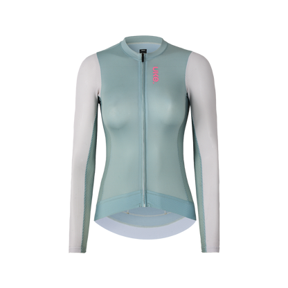 Women's LS Jersey SI-1 Floating scenery-Sage green