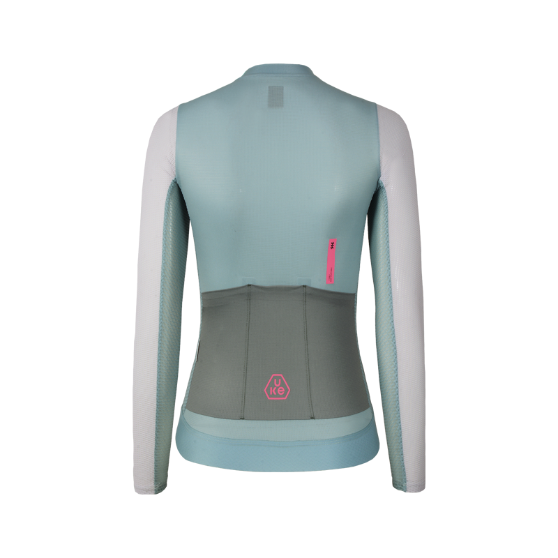 Women's LS Jersey SI-1 Floating scenery-Sage green