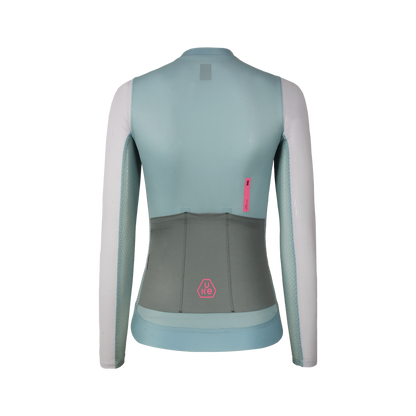 Women's LS Jersey SI-1 Floating scenery-Sage green