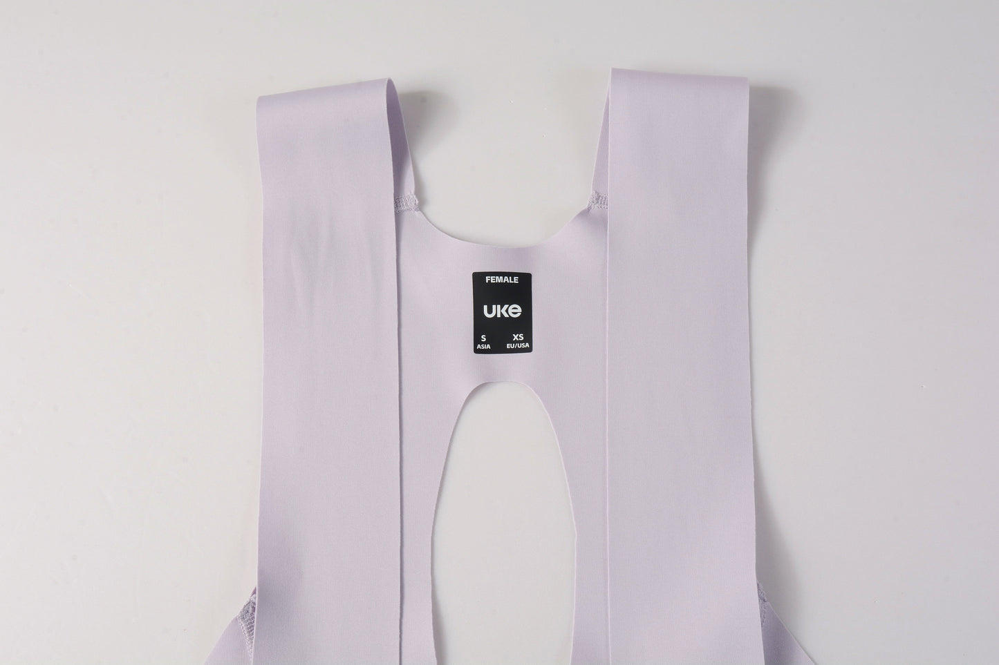 Women's Seamless Bib Shorts Curly Shu-Pale morning glory purple