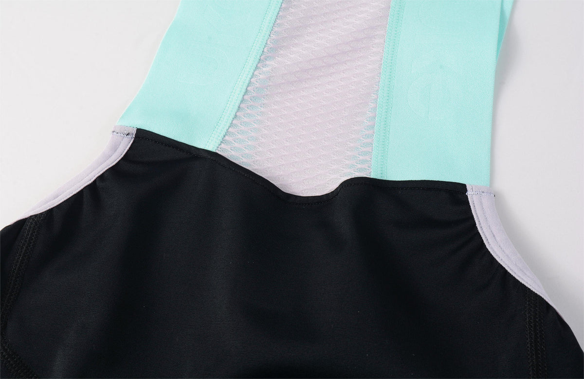 Women's EIT Bib Shorts PRO Xia Chi-Black mint green