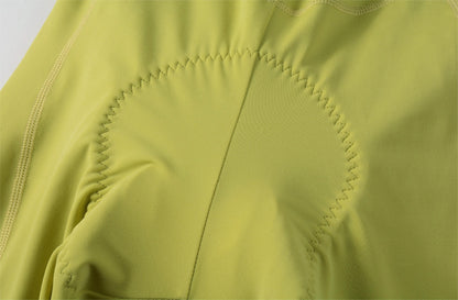 Women's EIT Ultra Bib Shorts PRO Chuncheng-Pale yellow