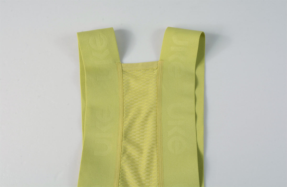 Women's EIT Ultra Bib Shorts PRO Chuncheng-Pale yellow