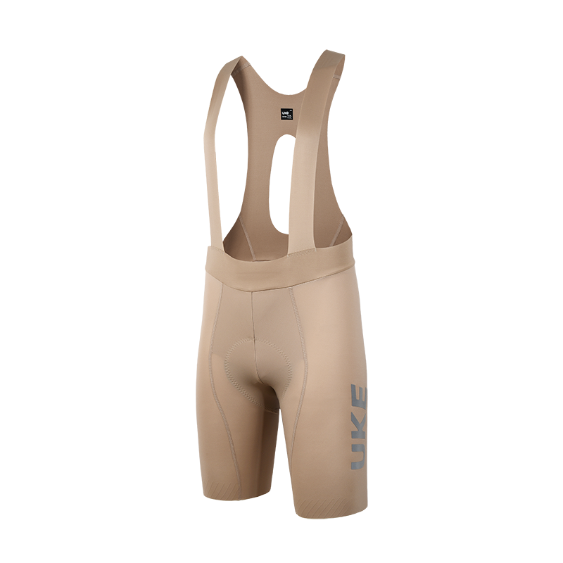 Men's Road Bib Shorts RS200-Grayish brown