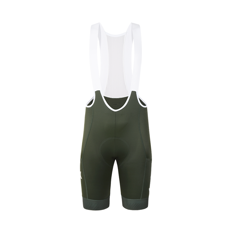 Men's Road Storge Bib Shorts RPC400-Army green