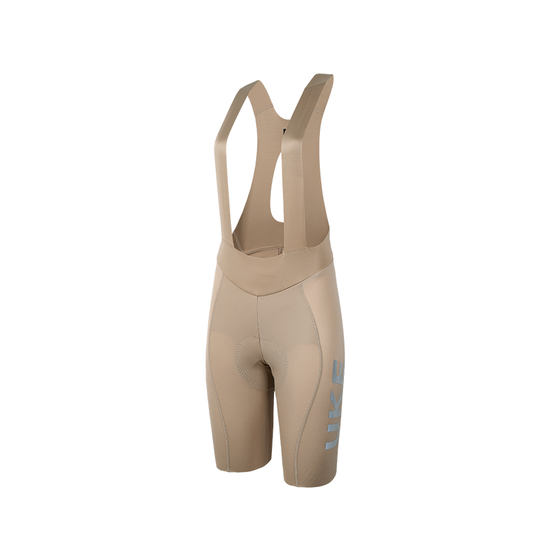 Women's Road Bib Shorts RS200-Grayish brown