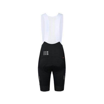 Women's Road Storage Bib Shorts RPC400-Black