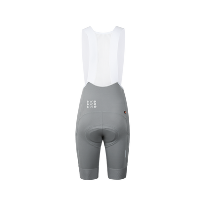 Women's Road Storage Bib Shorts RPC400-Silver moon