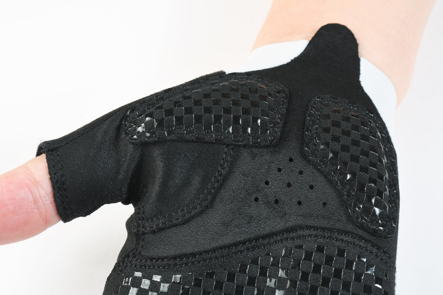 Short Fingers Gloves RC201 - Snowflake gypsum gray